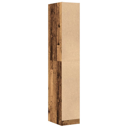 Armadietto da Farmacia Legno Vecchio 30x41x174,5 cm Truciolato | homemem39