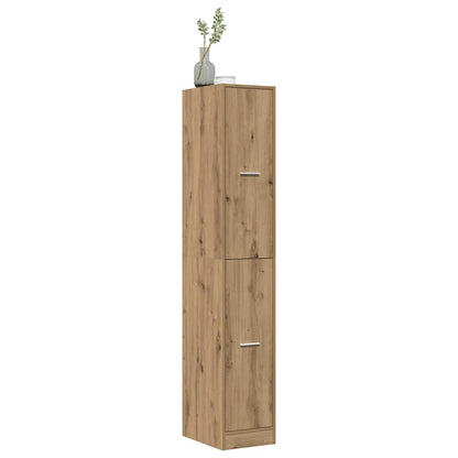Armadietto da Farmacia Rovere 30x41x174,5 cm in Truciolato | homemem39