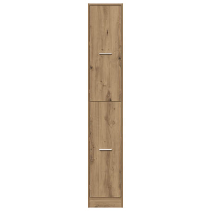 Armadietto da Farmacia Rovere 30x41x174,5 cm in Truciolato | homemem39
