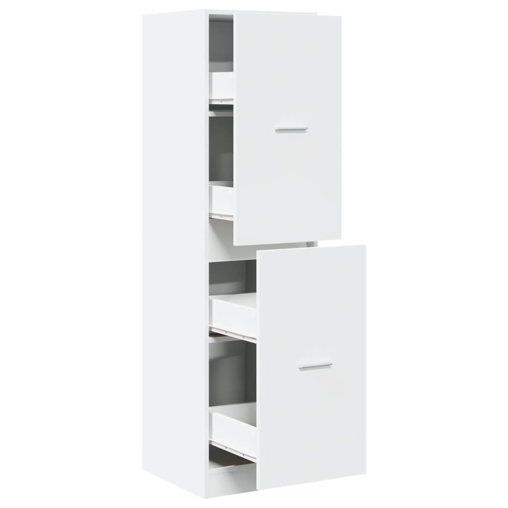 Armadietto da Farmacia Bianco 40x41x144,5 cm in Truciolato | homemem39
