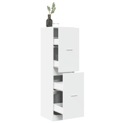 Armadietto da Farmacia Bianco 40x41x144,5 cm in Truciolato | homemem39