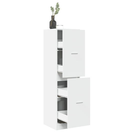 Armadietto da Farmacia Bianco 40x41x144,5 cm in Truciolato | homemem39