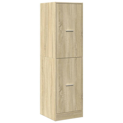 Armadietto da Farmacia Rovere Sonoma 40x41x144,5 cm Truciolato | homemem39