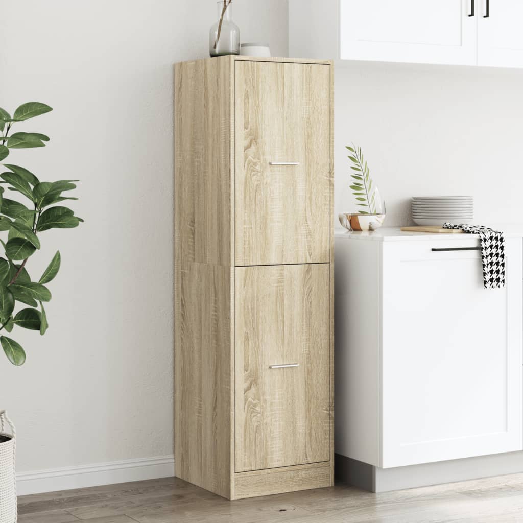 Armadietto da Farmacia Rovere Sonoma 40x41x144,5 cm Truciolato | homemem39