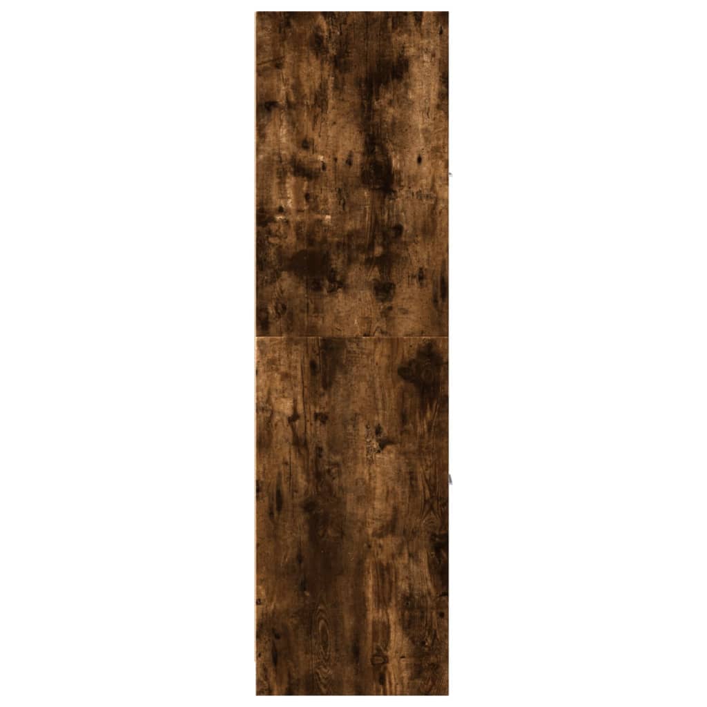 Armadietto da Farmacia Rovere Fumo 40x41x144,5 cm in Truciolato | homemem39