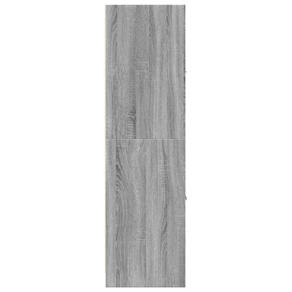 Armadietto da Farmacia Grigio Sonoma 40x41x144,5 cm Truciolato | homemem39