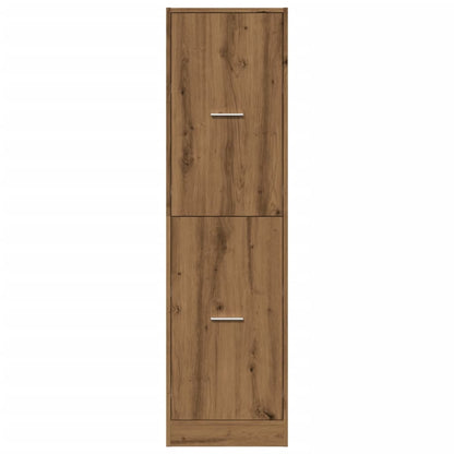 Armadietto da Farmacia Rovere 40x41x144,5 cm in Truciolato | homemem39