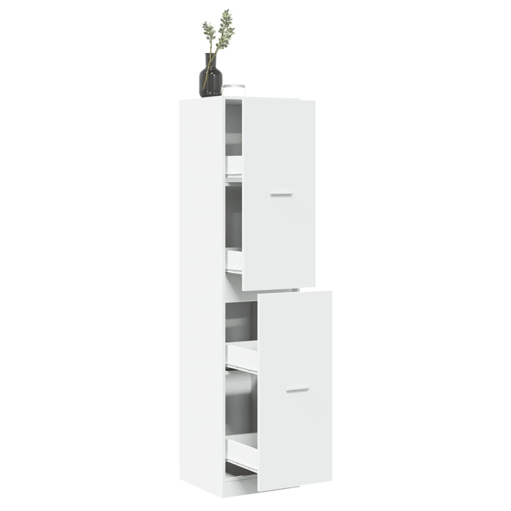 Armadietto da Farmacia Bianco 40x41x174,5 cm in Truciolato | homemem39