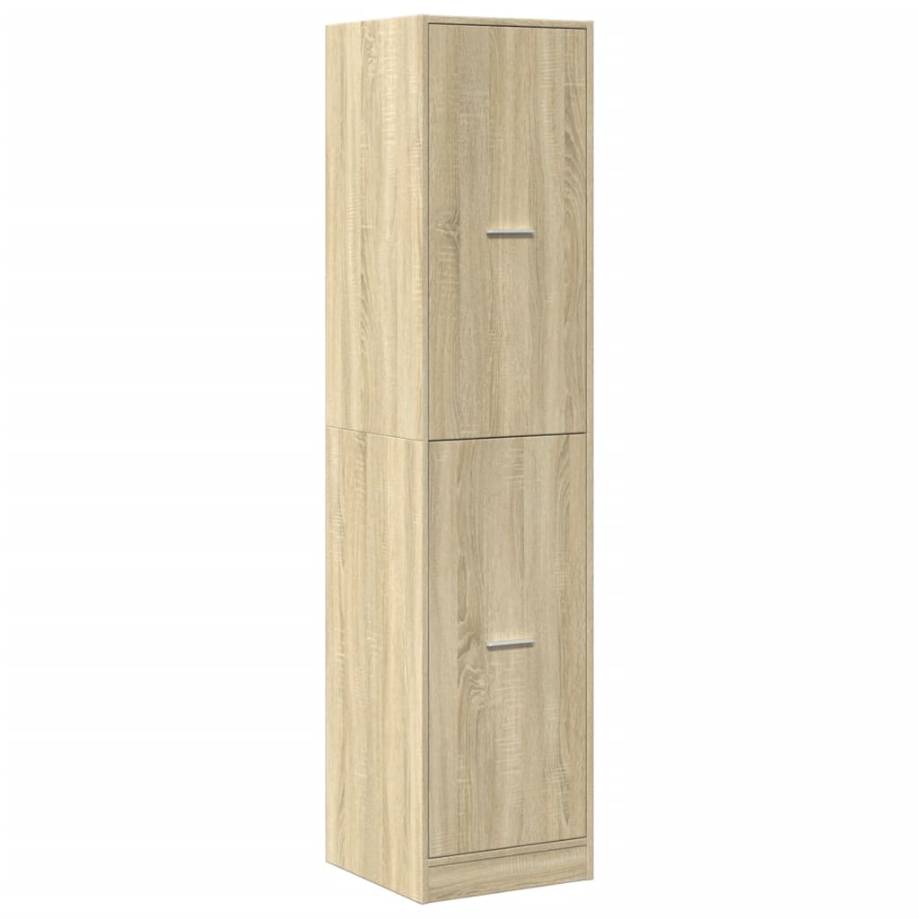 Armadietto da Farmacia Rovere Sonoma 40x41x174,5 cm Truciolato | homemem39