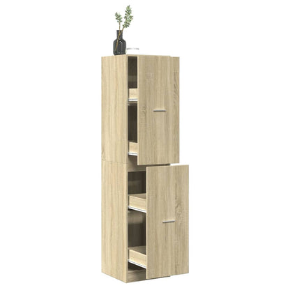Armadietto da Farmacia Rovere Sonoma 40x41x174,5 cm Truciolato | homemem39