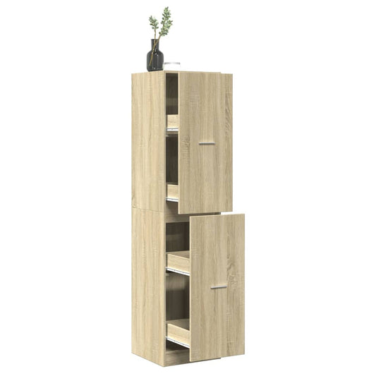 Armadietto da Farmacia Rovere Sonoma 40x41x174,5 cm Truciolato | homemem39
