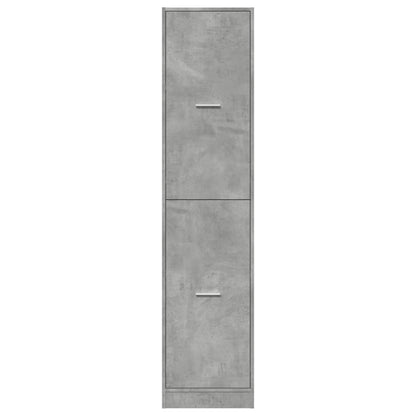 Armadietto da Farmacia Grigio Cemento 40x41x174,5 cm Truciolato | homemem39
