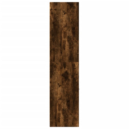 Armadietto da Farmacia Rovere Fumo 40x41x174,5 cm in Truciolato | homemem39