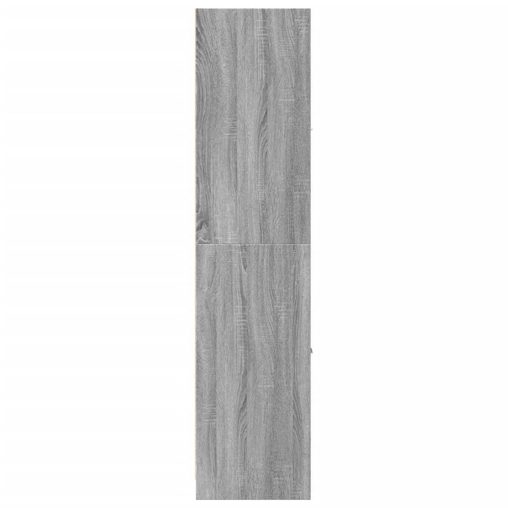 Armadietto da Farmacia Grigio Sonoma 40x41x174,5 cm Truciolato | homemem39