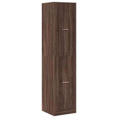 Armadietto da Farmacia Rovere Marrone 40x41x174,5 cm Truciolato | homemem39