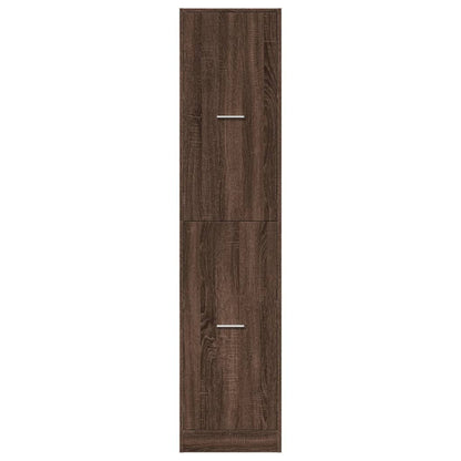 Armadietto da Farmacia Rovere Marrone 40x41x174,5 cm Truciolato | homemem39