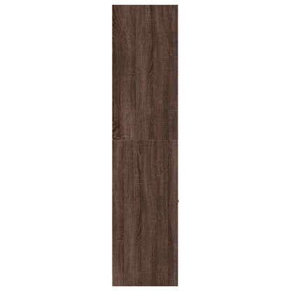 Armadietto da Farmacia Rovere Marrone 40x41x174,5 cm Truciolato | homemem39