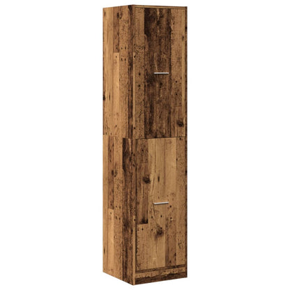 Armadietto da Farmacia Legno Vecchio 40x41x174,5 cm Truciolato | homemem39