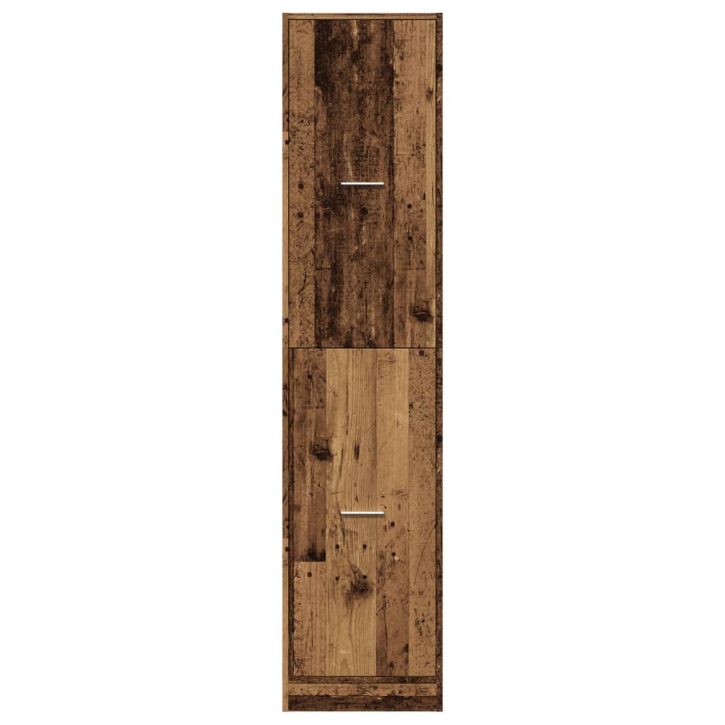 Armadietto da Farmacia Legno Vecchio 40x41x174,5 cm Truciolato