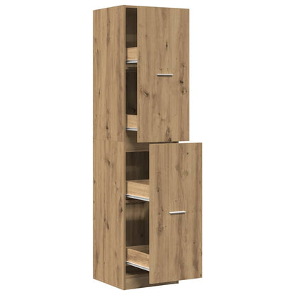 Armadietto da Farmacia Rovere 40x41x174,5 cm in Truciolato | homemem39