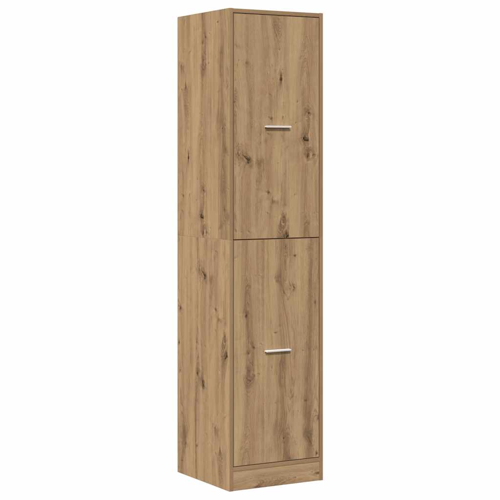 Armadietto da Farmacia Rovere 40x41x174,5 cm in Truciolato | homemem39