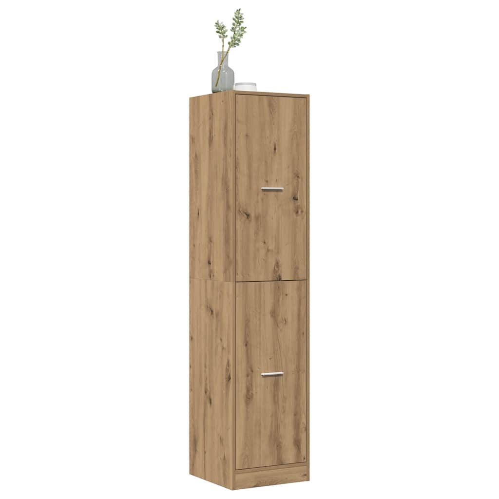 Armadietto da Farmacia Rovere 40x41x174,5 cm in Truciolato | homemem39