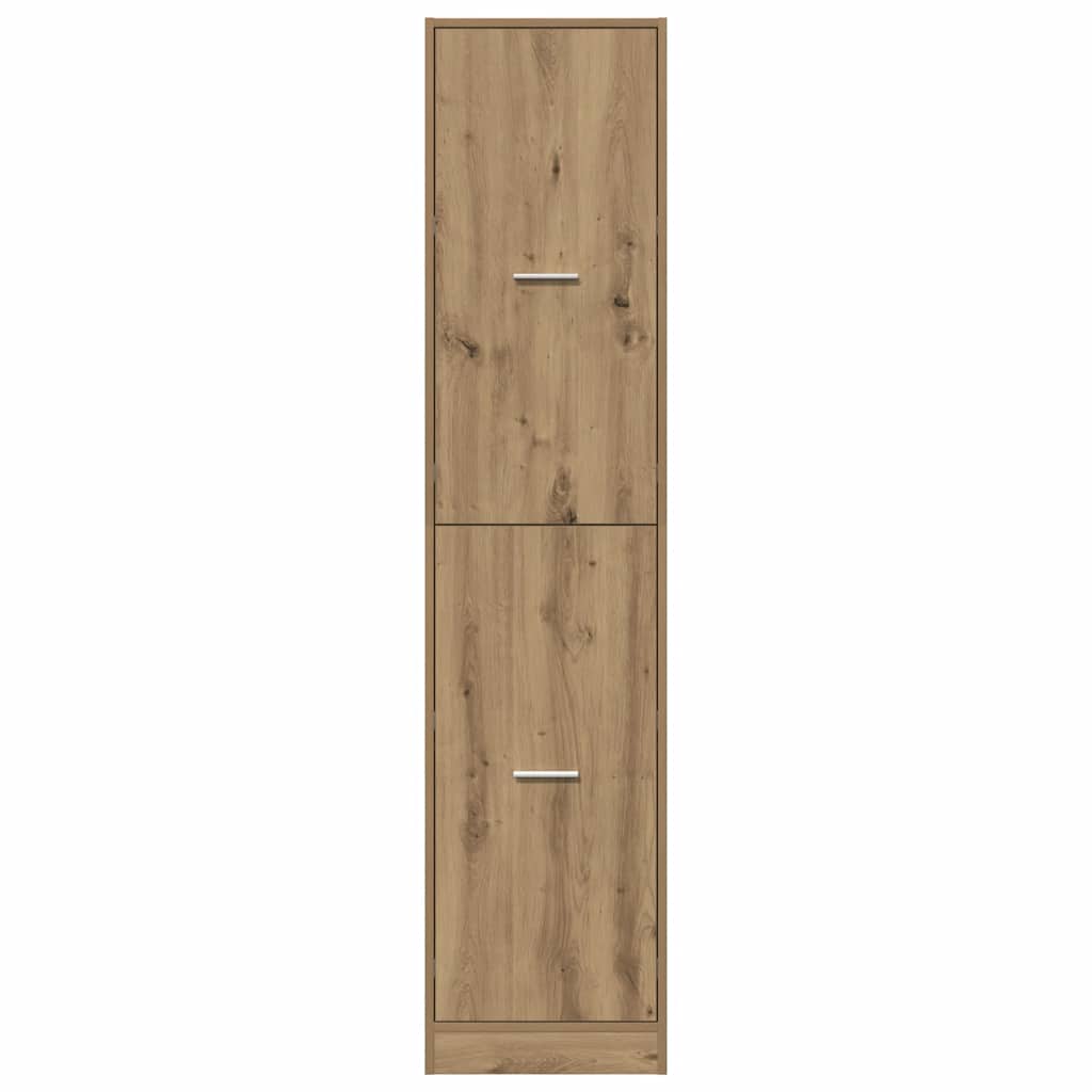 Armadietto da Farmacia Rovere 40x41x174,5 cm in Truciolato | homemem39