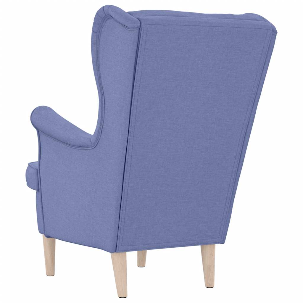 Poltrona Jeans Blu 74x84x100 cm Tessuto | homemem39