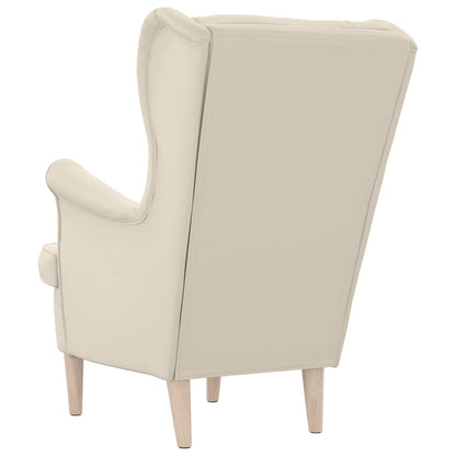Poltrona Bianca 74x84x100 cm Lino | homemem39
