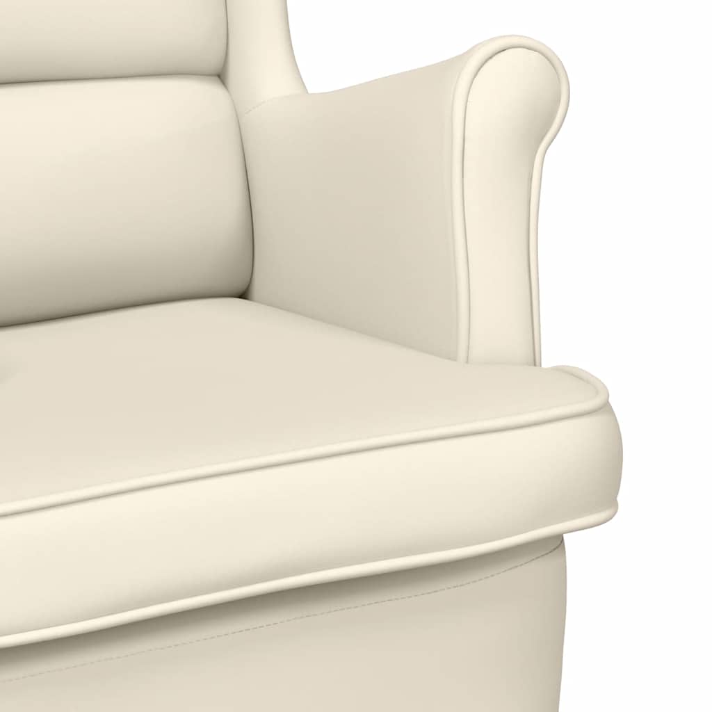 Poltrona Bianca 74x84x100 cm Lino | homemem39