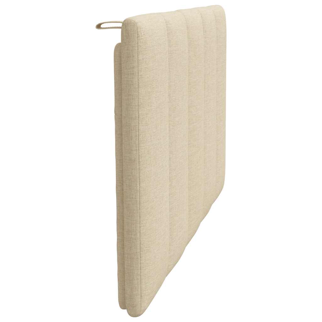 Cuscino Testiera Crema 90 cm in Tessuto - homemem39