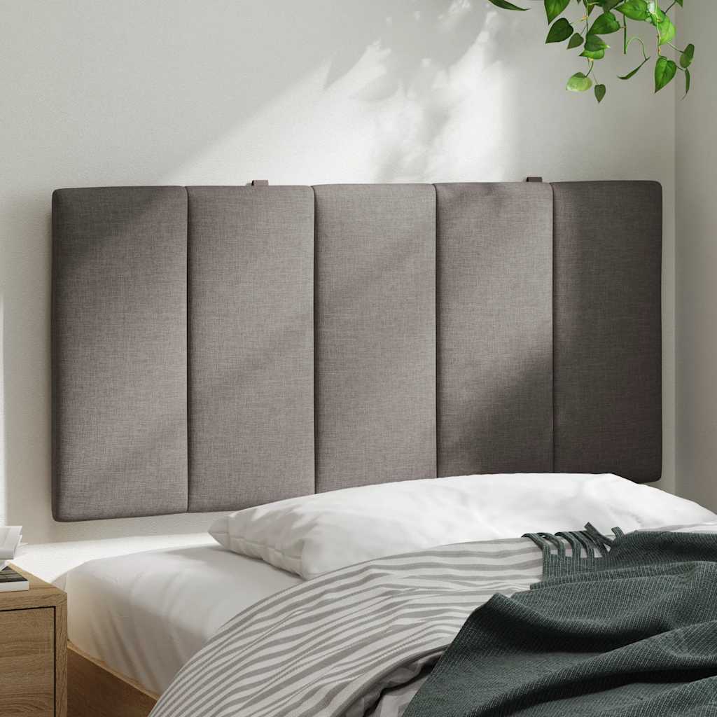 Cuscino Testiera Hanko Tortora 100 cm in Tessuto