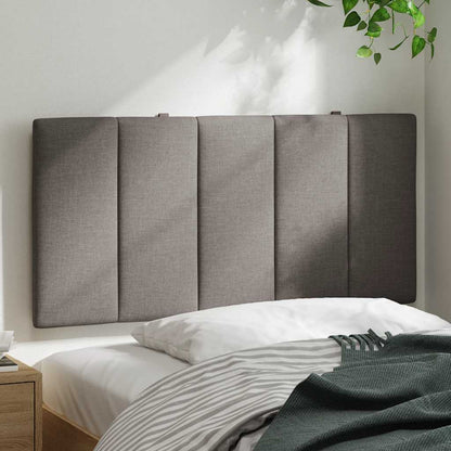 Cuscino Testiera Hanko Tortora 100 cm in Tessuto