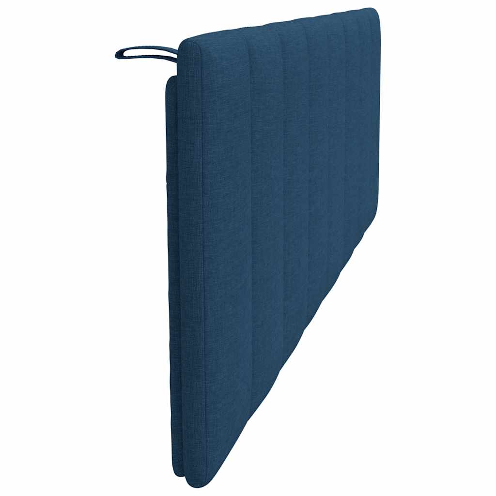 Cuscino Testiera Blu 160 cm in Tessuto - homemem39