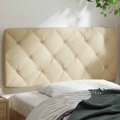 Cuscino Testiera Crema 100 cm in Tessuto | homemem39