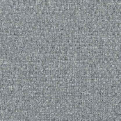 Cuscino Testiera Grigio Chiaro 160 cm in Tessuto - homemem39