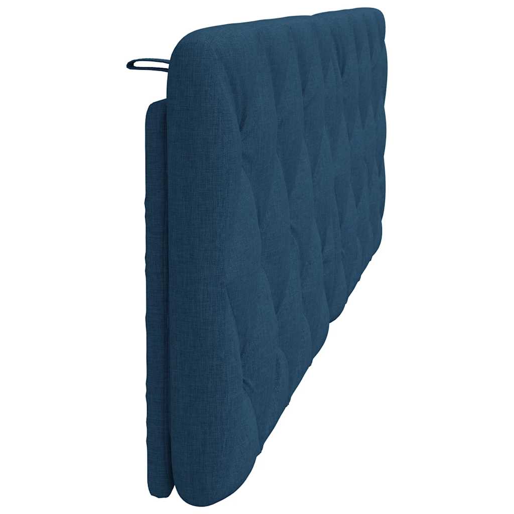 Cuscino Testiera Blu 160 cm in Tessuto - homemem39