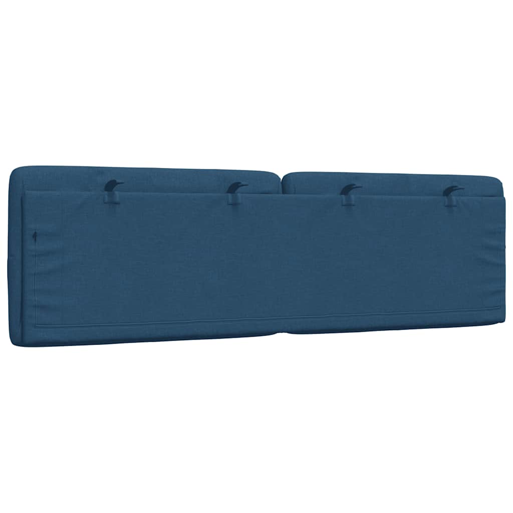 Cuscino Testiera Blu 160 cm in Tessuto - homemem39