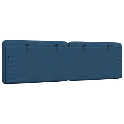 Cuscino Testiera Blu 160 cm in Tessuto - homemem39
