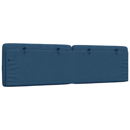 Cuscino Testiera Blu 180 cm in Tessuto - homemem39