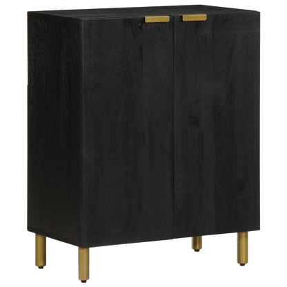 Credenze 3 pz Nere in Legno Multistrato | homemem39