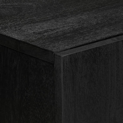 Credenze 3 pz Nere in Legno Multistrato | homemem39