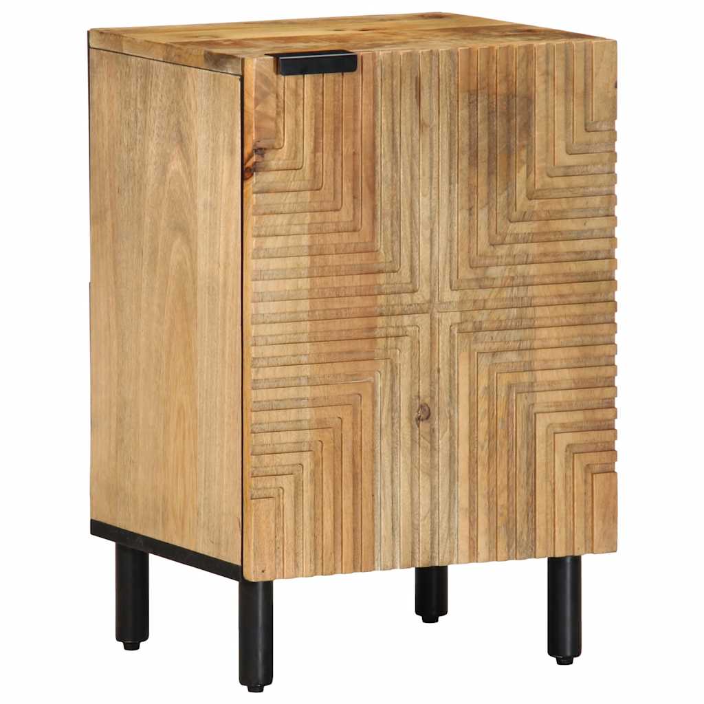 Set Mobili da Bagno 5 pz Marrone in Legno Massello di Mango | homemem39