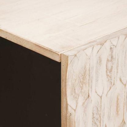 Credenza 3 pcs Finitura Bianco Lavato 180 x 33 x 75 cm