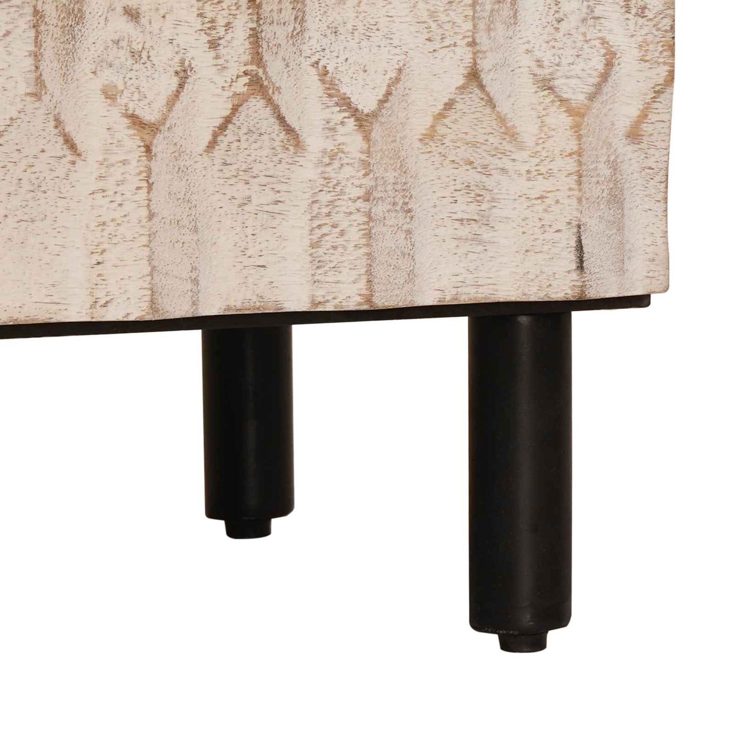 Credenza 3 pcs Finitura Bianco Lavato 180 x 33 x 75 cm