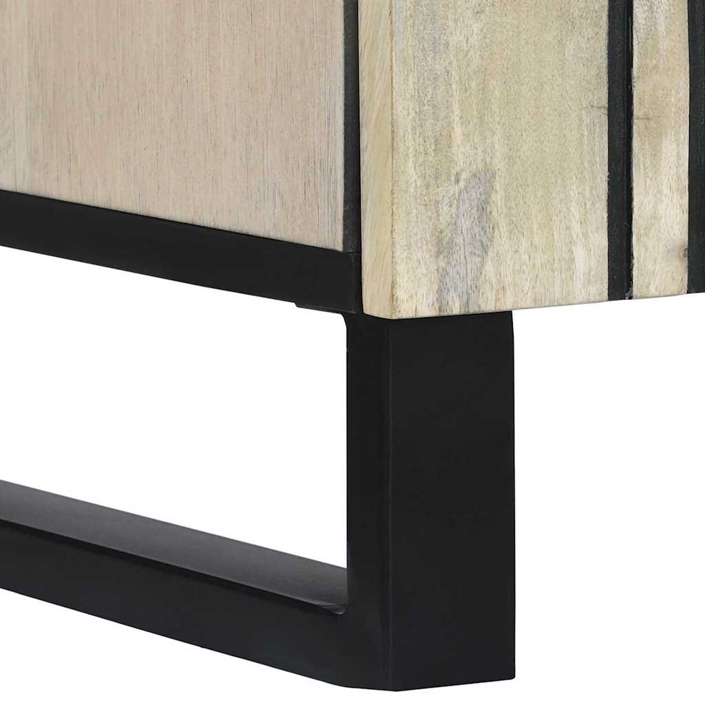 Set di mobili per il bagno 3 pcs Bianco Legno multistrato | homemem39