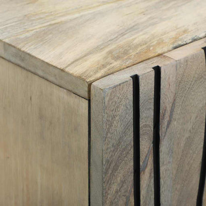 Set di mobili per il bagno 4 pcs Marrone Noce Legno multistrato