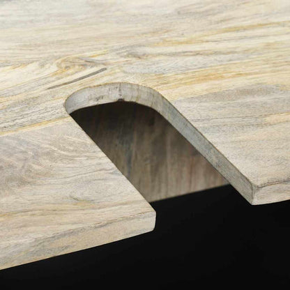 Set di mobili per il bagno 4 pcs Marrone Noce Legno multistrato