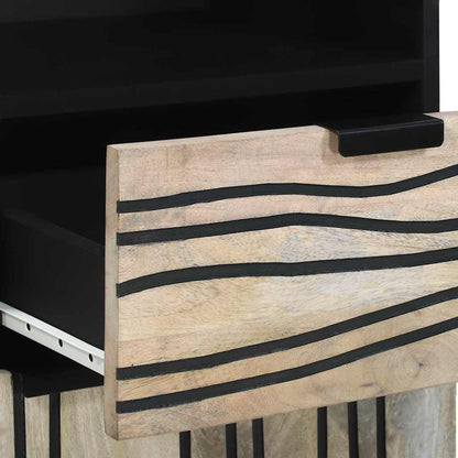 Set di mobili per il bagno 4 pcs Marrone Noce Legno multistrato