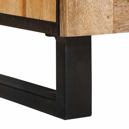 Credenza 3 pcs Marrone 180 x 33 x 75 cm Legno di mango massello